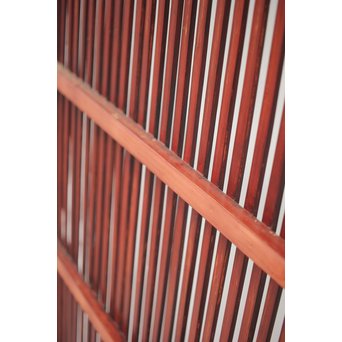 赤い時代格子戸　L1045 