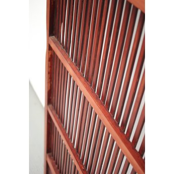 赤い時代格子戸　L1045 