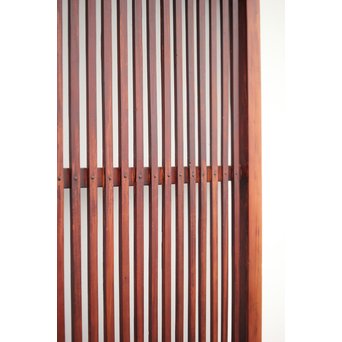 赤い時代格子戸　L1045 