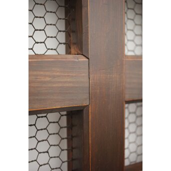 升格子 銅板張の蔵戸　W023 