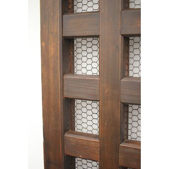 升格子 銅板張の蔵戸　W023 