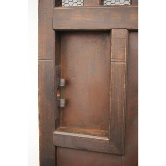 升格子 銅板張の蔵戸　W023 