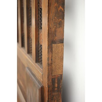 升格子 銅板張の蔵戸　W023 