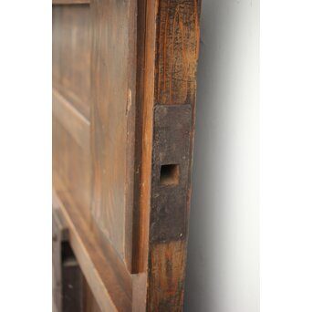 升格子 銅板張の蔵戸　W023 