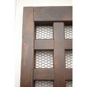 升格子 銅板張の蔵戸　W023 