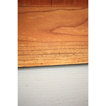 吉祥紋 金具尽総欅格子蔵戸　W024Y 