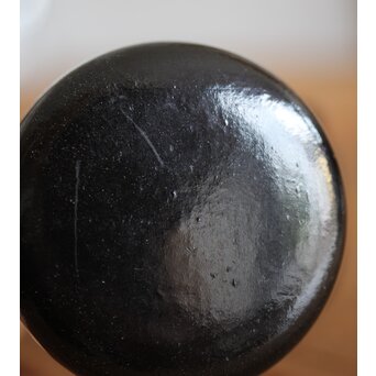 岸一閑 岸喜右衛門 一閑張小棗 松尾宗五花押　Q264 