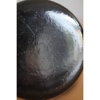 岸一閑 岸喜右衛門 一閑張小棗 松尾宗五花押　Q264 