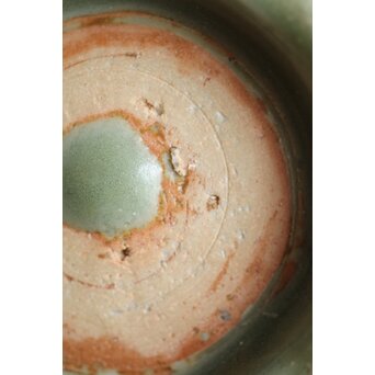 中国陶磁 龍泉窯青磁写 蓮弁紋青磁茶碗　P222 