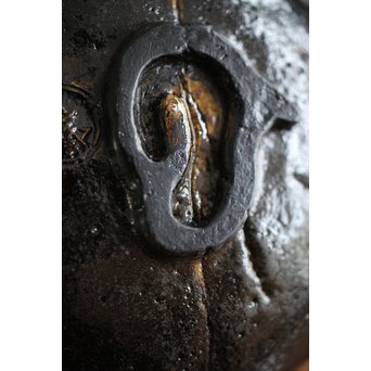 中村道年 倣 鈍太郎 黒茶碗　P223 