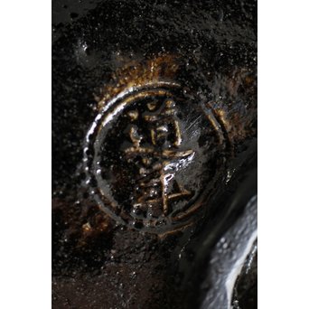 中村道年 倣 鈍太郎 黒茶碗　P223 