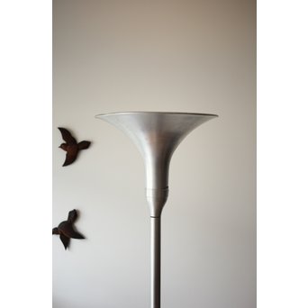 デザイナーズ ミッドセンチュリー アルミフロアライト　A2055 