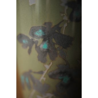 日本画風 七宝一輪挿小花瓶　Y029 