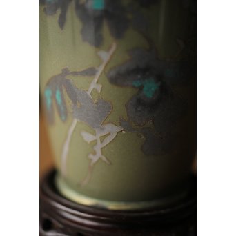 日本画風 七宝一輪挿小花瓶　Y029 