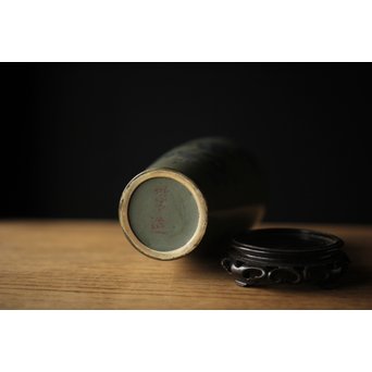 日本画風 七宝一輪挿小花瓶　Y029 