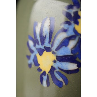 日本画風 七宝一輪挿小花瓶　Y029 