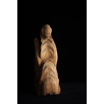 木鼻 象鼻 寺院木彫　X279 