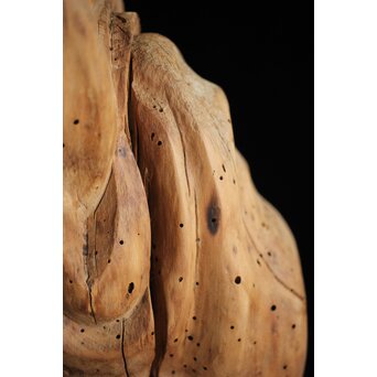 木鼻 象鼻 寺院木彫　X279 