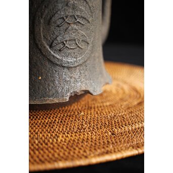 小泉仁左衛門 作 芦屋天明古意 應用尾垂形 鉄瓶 湯沸 急須　M256 