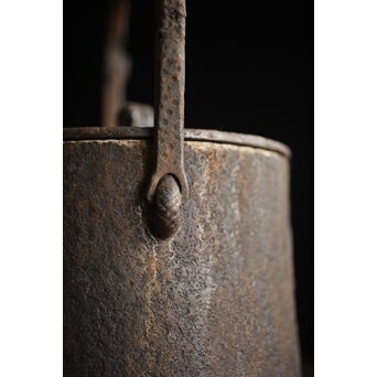 小泉仁左衛門 作 芦屋天明古意 應用尾垂形 鉄瓶 湯沸 急須　M256 