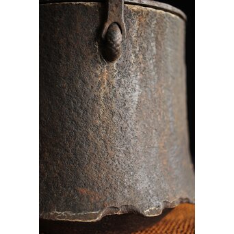 小泉仁左衛門 作 芦屋天明古意 應用尾垂形 鉄瓶 湯沸 急須　M256 