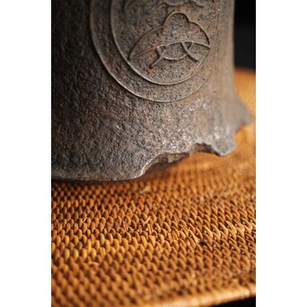 小泉仁左衛門 作 芦屋天明古意 應用尾垂形 鉄瓶 湯沸 急須　M256 