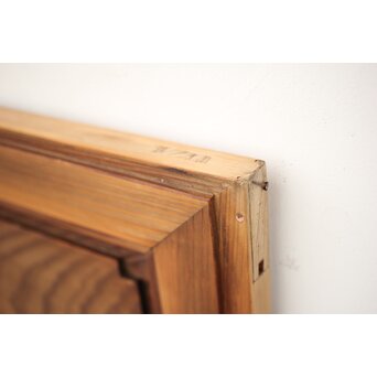 杉と欅の欄間 2枚1組　R0082 