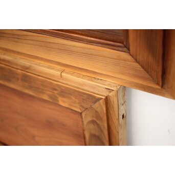 杉と欅の欄間 2枚1組　R0082 