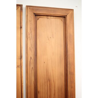 杉と欅の欄間 2枚1組　R0082 