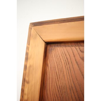 杉と欅の欄間 2枚1組　R0082 