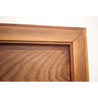 杉と欅の欄間 2枚1組　R0082 