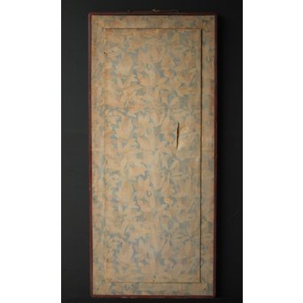 井上恒也 花虫図 絹本額装　Z248 