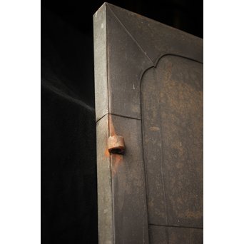 蔵のアルミ門扉 2枚1組　W028Y 