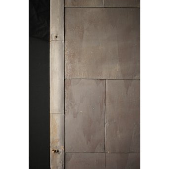 蔵のアルミ門扉 2枚1組　W028Y 