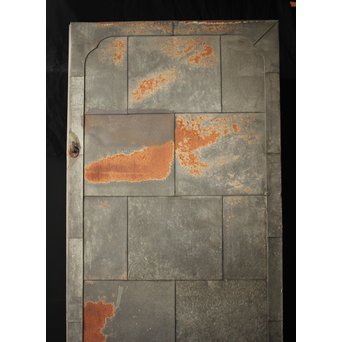 蔵のアルミ門扉 2枚1組　W028Y 