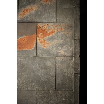 蔵のアルミ門扉 2枚1組　W028Y 