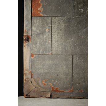 蔵のアルミ門扉 2枚1組　W028Y 