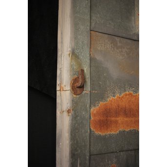 蔵のアルミ門扉 2枚1組　W028Y 