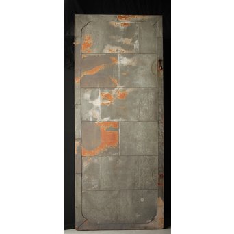 蔵のアルミ門扉 2枚1組　W028Y 