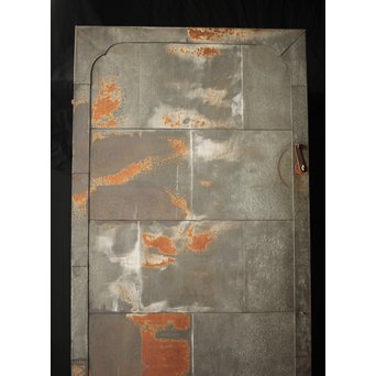 蔵のアルミ門扉 2枚1組　W028Y 