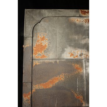 蔵のアルミ門扉 2枚1組　W028Y 