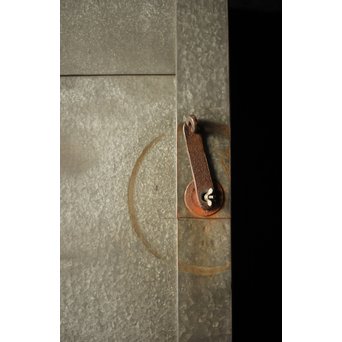 蔵のアルミ門扉 2枚1組　W028Y 