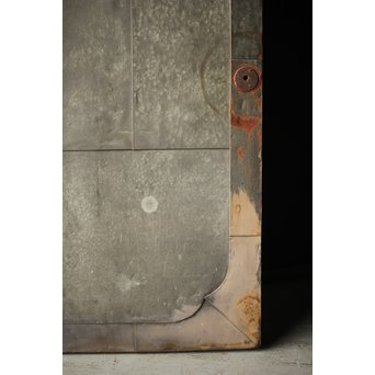 蔵のアルミ門扉 2枚1組　W028Y 