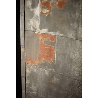 蔵のアルミ門扉 2枚1組　W028Y 