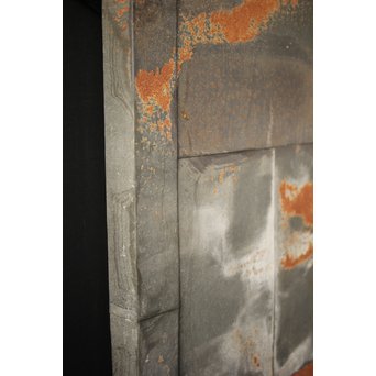 蔵のアルミ門扉 2枚1組　W028Y 