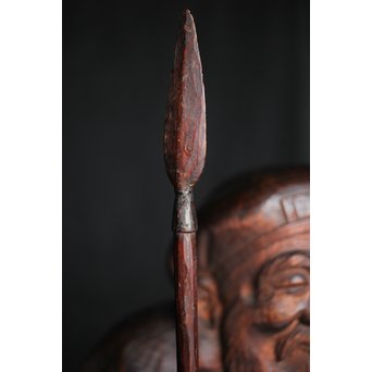 土田照清 木彫像　X282 