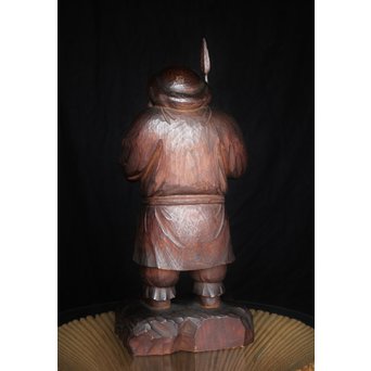 土田照清 木彫像　X282 