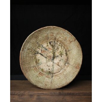 杉本貞光 寺垣外 信楽大鉢　P227