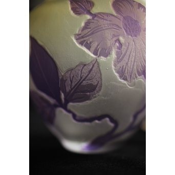 Tip Galle エミーレガレ 公式工芸 ガラス茶入　Y030 