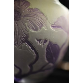 Tip Galle エミーレガレ 公式工芸 ガラス茶入　Y030 